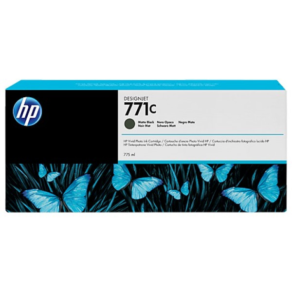 C.t. HP #771C negro mate 775ml Designjet Z6200