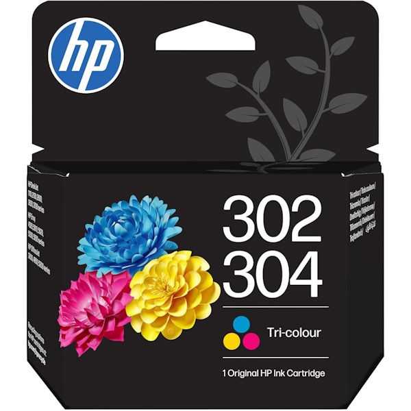 C.t.HP #302 #304 color (sustituye a F6U65AE y N9K05AE)