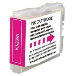 C.t. compatible BROTHER LC1100M/LC970M (XL) 26.6ml magenta