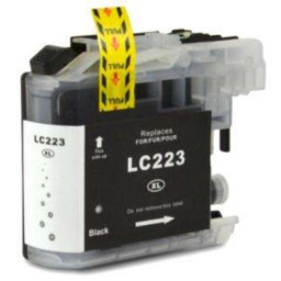 C.t. compatible BROTHER LC223BK/LC221BK  550p. negro