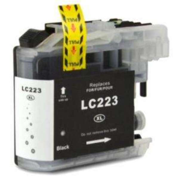 C.t. compatible BROTHER LC223BK/LC221BK  550p. negro