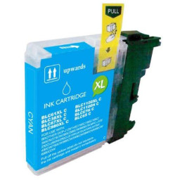 C.t. compatible BROTHER LC980C/LC985C/LC1100C 18ml Cyan C.t. compatible BROTHER LC980C/LC985C/LC1100C 18ml Cyan