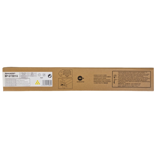 Toner SHARP BP-GT30YA: BP30C25 amarillo 15.000p.