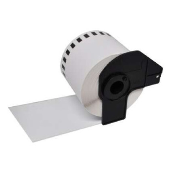 Cinta compatible continua DK papel adhesivo blanco 62x30.48mm, para QL570 QL700 QL710 QL720 QL1050 Cinta compatible continua DK papel adhesivo blanco 62x30.48mm, para QL570 QL700 QL710 QL720 QL1050