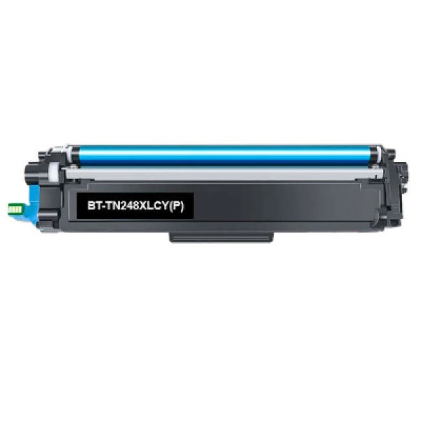 Toner compatible BROTHER DCPL3520 HLL3220 2.300p. (compatible TN248XLC) cyan