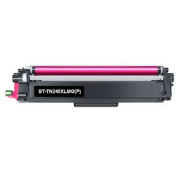 Toner compatible BROTHER DCPL3520 HLL3220 2.300p. (compatible TN248XLM) magenta