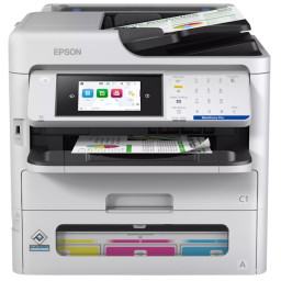 Mult. EPSON WorkForce Pro EM-C800rdwf A4 color inkjet 25/25pm 250h Duplex USB/Eth