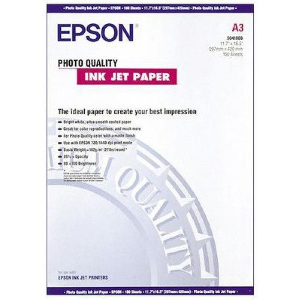 Papel EPSON especial HQ 100A3 105g.