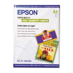 Papel EPSON autoadhesivo HQ 10A4 167g especial HQ