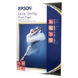 Ultra Glossy Photo paper EPSON 50h 10x15cm 300g. High Gloss