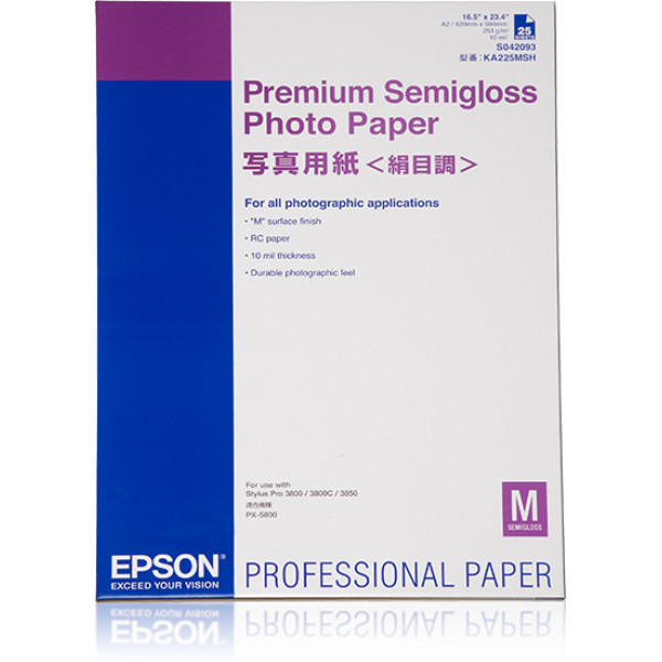 Premium SemiGloss Photo paper EPSON 25A2 