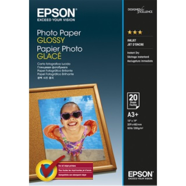 EPSON Photo Paper Glossy 20A3+ 200g.