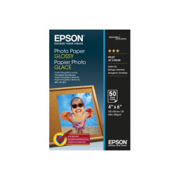 EPSON Photo Paper Glossy 50h. 10x15cm (4