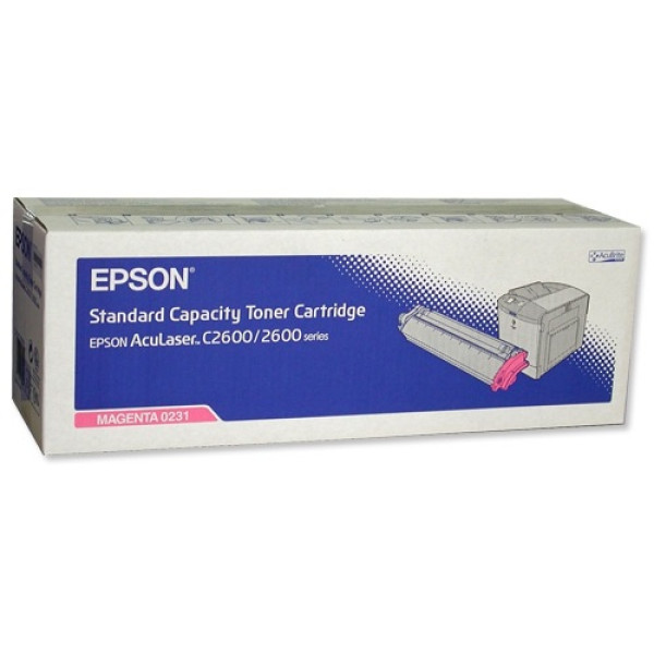 Toner EPSON Aculaser C2600 magenta 2.000p.