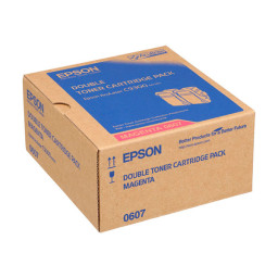 (2) Toner EPSON Aculaser C9300 magenta 2x7.500p. DOBLE-PACK
