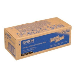 (2) Toner EPSON Aculaser C2900 CX29 negro 2x3.000p. doble-pack