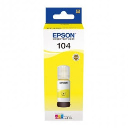 EPSON 104 EcoTank yellow ink bottle 70ml. EcoTank ET2710 ET2711