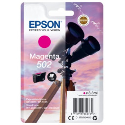 C.t.EPSON #502 magenta XP5100 XP5105 WF2860 WF2865 3,3ml (prismáticos)
