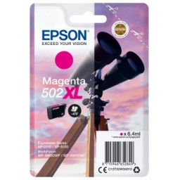 C.t.EPSON #502XL magen XP5100 XP5105 WF2860 WF2865 6,4ml (prismáticos)