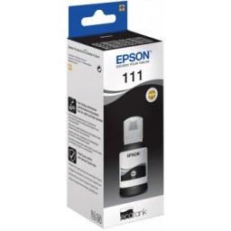EPSON 111 EcoTank pigment black ink bottle  6.000p. ET-M1100 M1120 M1170 M2140 M3170 M3180