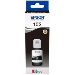 EPSON 102 EcoTank black ink bottle 127ml. ET2700 ET2750 ET3700 ET3750 ET4750