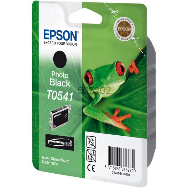 C.t.EPSON Stylus R800 R1800 negro foto (rana)