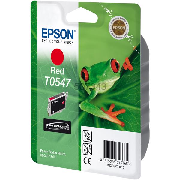 C.t.EPSON Stylus R800 R1800 rojo (rana)