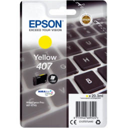 C.t.EPSON #407 WF4745 L amarillo 20,3ml 1.900p. (teclado)
