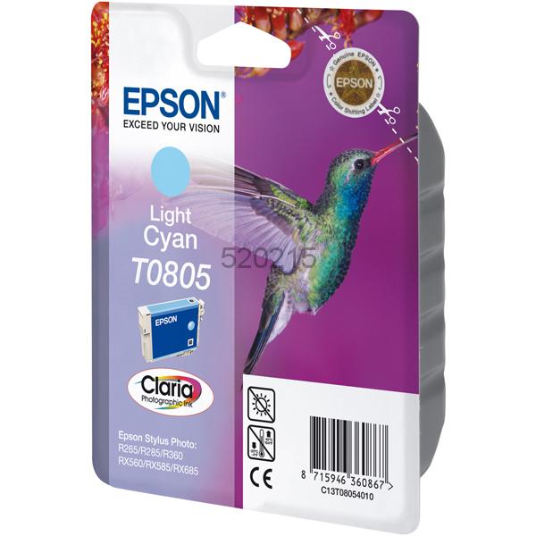 C.t.EPSON St-Photo R265 R285 R360 cian claro RX560 RX585 RX685 PX700 (colibrí)