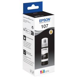 EPSON 107 EcoTank ink bottle ET-18100 negro 70ml 3600p.