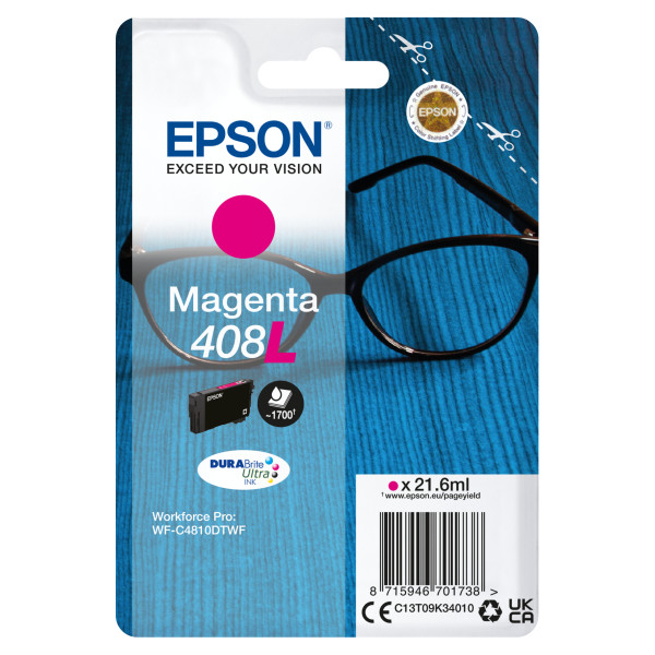 C.t.EPSON #408L magenta WF4810DTWF 21,6ml (gafas)