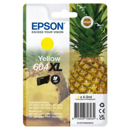 C.t. EPSON 604XL amarillo (piña) XP2200 XP3200 XP4200 WF2910DWF  4ml