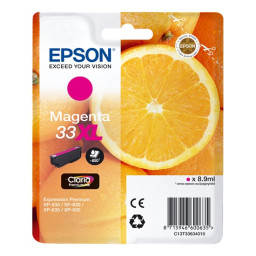 C.t.EPSON #33XL XP530 XP630 XP635 XP830 magenta 8,9ml 650p (naranja)