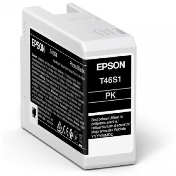 C.t.EPSON Singlepack SC-P700 photo black T46S1 UltraChrome Pro 10 ink   25ml