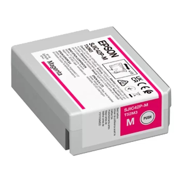 Ct. EPSON T52M1 ColorWorks C4000e magenta SJIC42P(M)