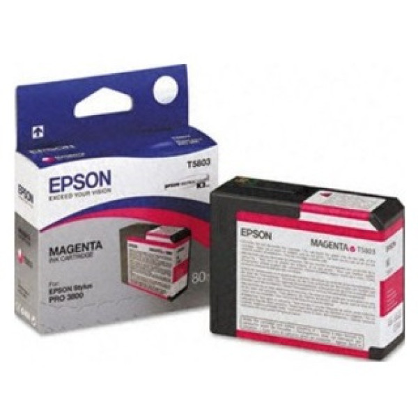 C.t.EPSON T5803 St-Pro3800 magenta 80ml.