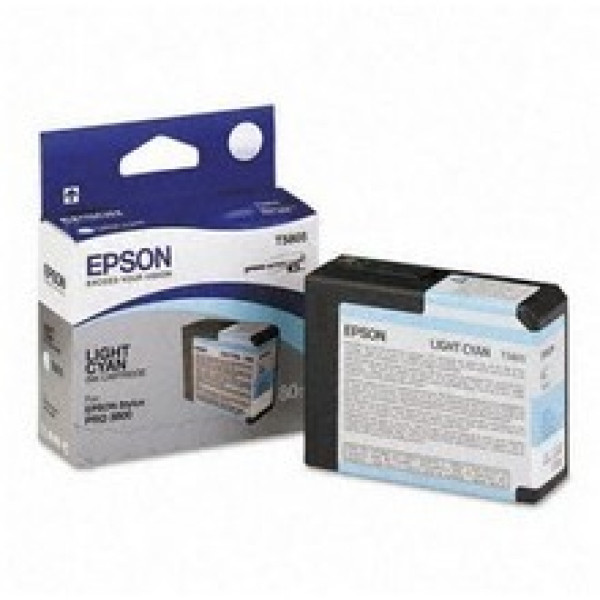 C.t.EPSON T5805 St-Pro3800 3880 cian claro 80ml.