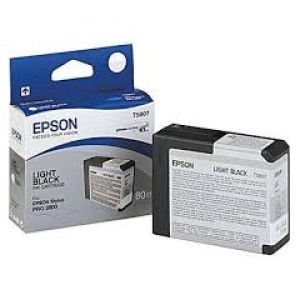 C.t.EPSON T5807 St-Pro3800 3880 gris 80ml.