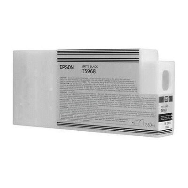 C.t.EPSON T5968 negro mate (matte black) 350ml. St-Pro7700 7890 7900 9700 9890 9900 T596800