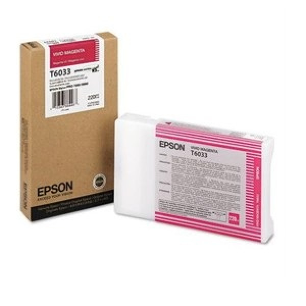 C.t.EPSON T6033 magenta vivo (vivid magenta) 220ml. St-Pro 7800 7880 9800 9880 