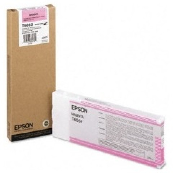 C.t.EPSON T6063 magenta vivo (vivid magenta) 220ml. St-Pro 4800 4880