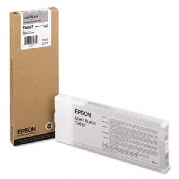 C.t.EPSON T6067 negro claro=gris (light black) 220ml. St-Pro 4800 4880