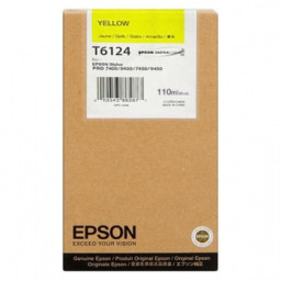 C.t.EPSON T6124 amarillo (yellow) 220ml. St-Pro 7400 7450 9400 9450