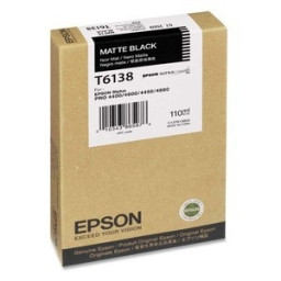 C.t.EPSON T6138 negro mate (matte black) 110ml. St-Pro 4400 4450 4800 4880