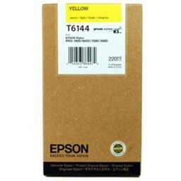 C.t.EPSON T6144 amarillo (yellow) 220ml. St-Pro 4400 4450