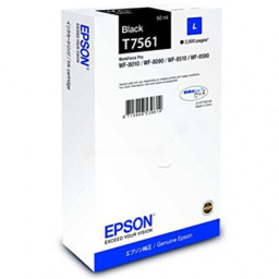 C.t.EPSON T7561 L negro: WF8010 WF8090 WF8510 WF8590  50ml  2.500p. (T756140)