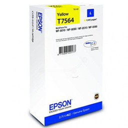 C.t.EPSON T7564 L amarillo: WF8010 WF8090 WF8510 WF8590  14ml  1.500p.