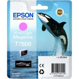 C.t.EPSON T7606 magenta vivo claro (vivid light m) 26ml. SureColor SC-P600 (orca)