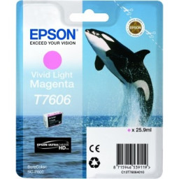 C.t.EPSON T7606 magenta vivo claro (vivid light m) 26ml. SureColor SC-P600 (orca) (T760640)