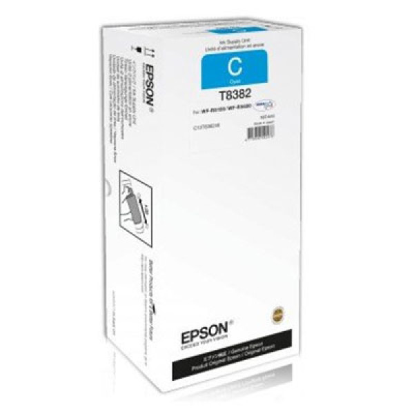 C.t. EPSON T8382 XL cian WorkForce Pro 20.000p. WF-R5190 WF-R5690
